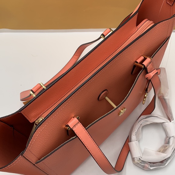 MICHAEL KORS 
Maisie Large Pebbled Leather 3-in-1 Tote Bag SHERBERT SIGN… - Picture 7 of 16